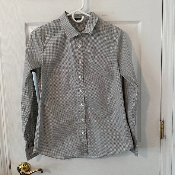 J. Crew Patterned Button Down Size Small - Picture 1 of 2